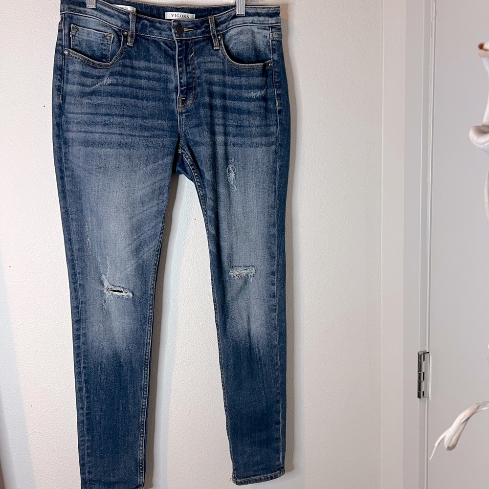 Lightly distressed Vigoss jeans